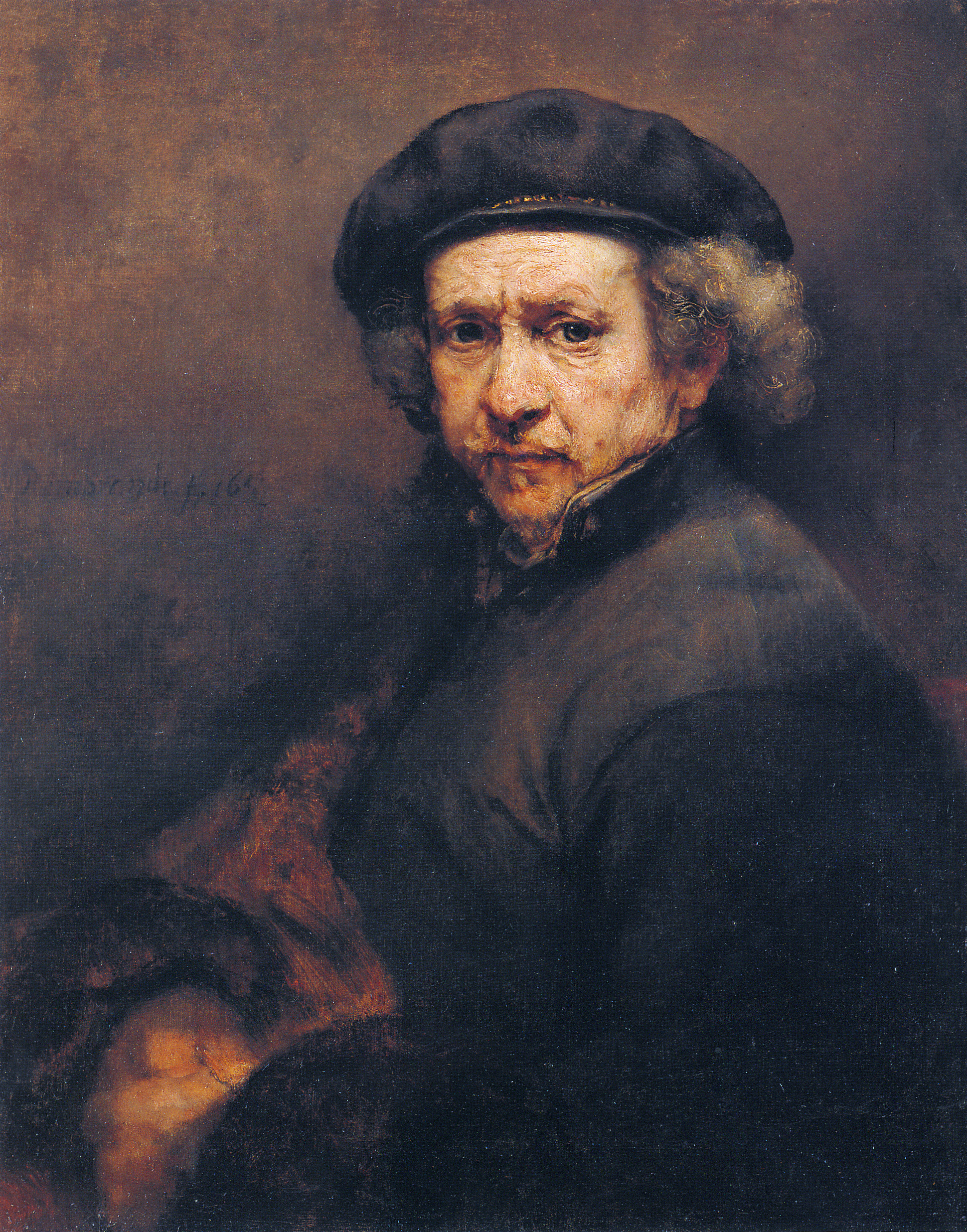 Selvportrett, Rembrandt, 1659, National Gallery of Art, Washingtion, USA
     (http://upload.wikimedia.org/wikipedia/commons/1/18/Rembrandt_self_portrait.jpg)