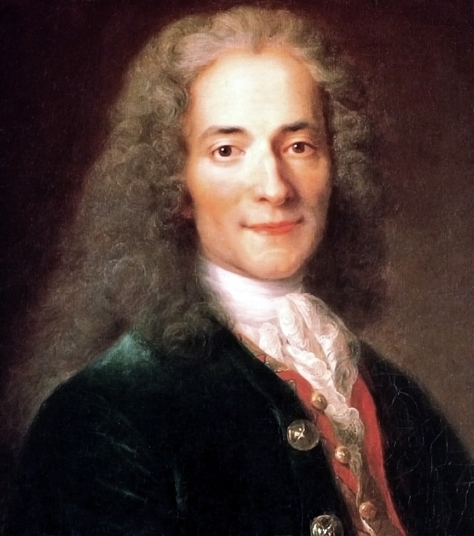 Portrait of Voltaire painted by Nicolas de Largilliére. Source                               http://commons.wikimedia.org/wiki/File:Atelier_de_Nicolas_de_Largilli%C3%A8re,_portrait_de_Voltaire,_d%C3%A9tail_%28mus%C3%A9e_Carnavalet%29_-002.jpg