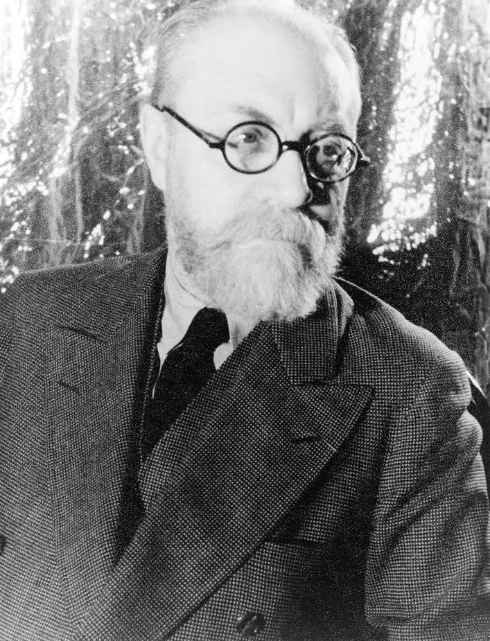 Henri Matisse fotografert 20.05.1933 (Library of Congress, Prints and Photographs Division, Van Vechten Collection, reproduction number LC-USZ62-103699 DLC, http://commons.wikimedia.org/wiki/File:Portrait_of_Henri_Matisse_1933_May_20.jpg)