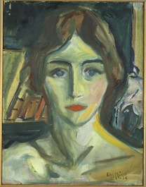 M 131. Munchs portrett av Birgit Prestøe