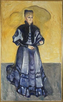 M 378. Munchs portrett av Elisabeth Förster-Nietzsche