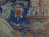 M 717. Munchs portrett av Henrik Ibsen