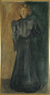 M 740. Munchs portrett av Tulla Larsen