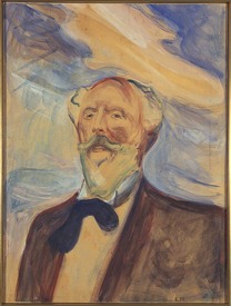 M 985. Munch's portrait of Holger Drachmann