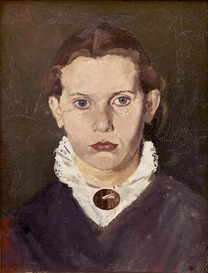 M 1046. Munchs portrett av Laura Munch