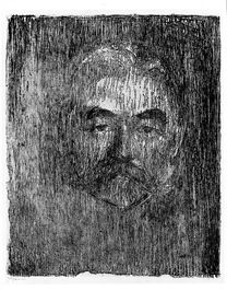 MM G 164. Munchs portrett av Stéphane Mallarmé
