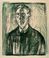 No-MM_G0554. Munch's portrait of Kristian Schreiner